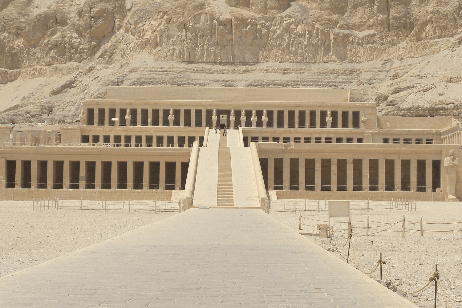 Mortuary Temple of Hatshepsut - Luxor | Ancient Egypt & The Red Sea Tour | Cruise the Nile in Style Tour | Egypt in the Golden Age of Travel Luxury Tour | Essential Egypt Tour | Luxury Tour of Egypt | The Magic of Jordan & Egypt Tour