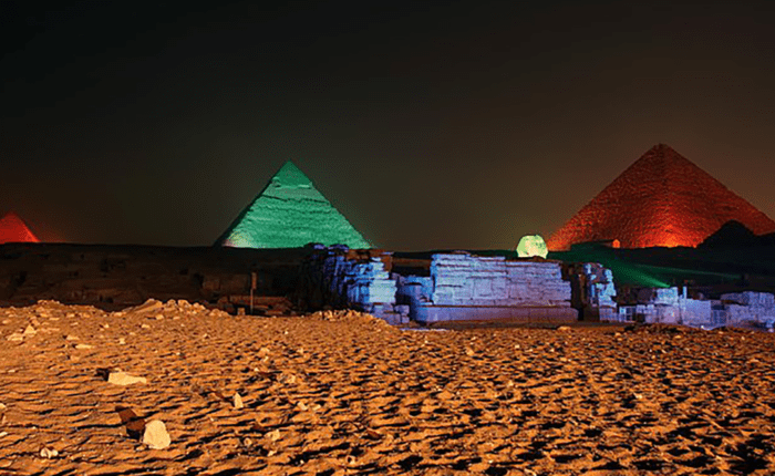 The Pyramids of Giza - Cairo | Day & Night at the Pyramids Tour | James Bond in Egypt Tour | James Bond in Cairo Tour