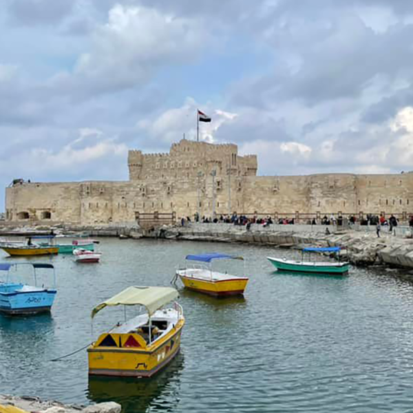 Qaitby Citadel - Alexandria | Egypt in the Golden Age of Travel Tour | Luxury Tour of Egypt