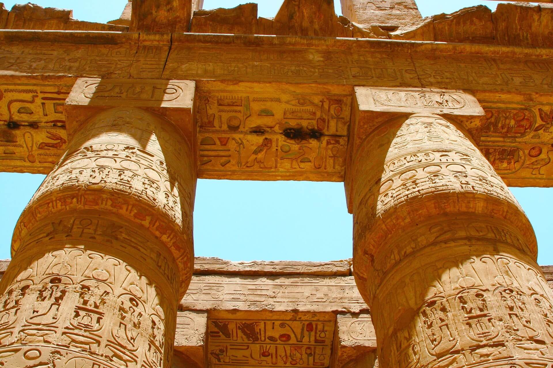 Karnak Temple Upper view