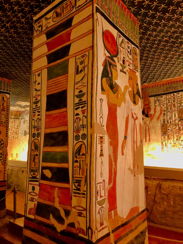 Tomb of Nefertari Column