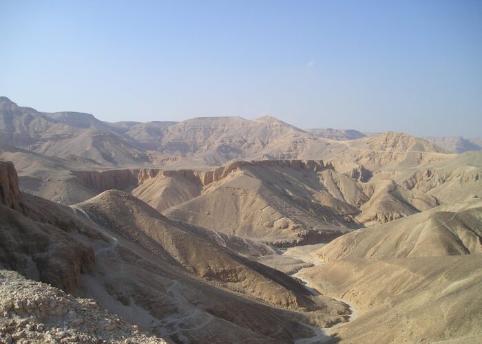 Valley of the Kings arial view